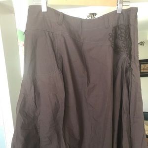 Brown Athleta Skirt